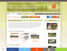 Tablet Screenshot of cornucopia.org